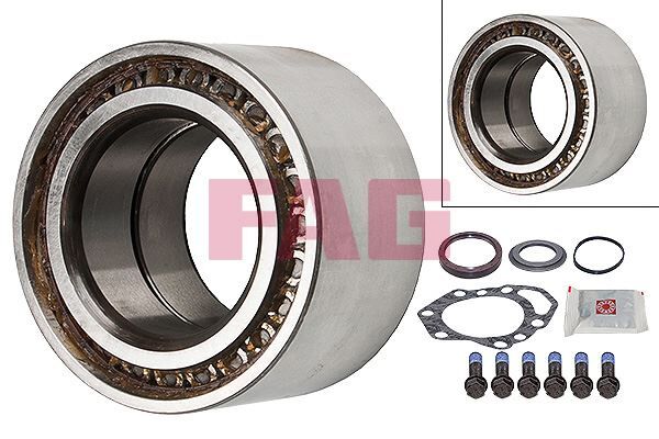 FAG 713667030 TEKER RULMANI ARKA MERCEDES W461 W463 B901>B904 B909 . VW LT 28-35-46 TEK TEKER