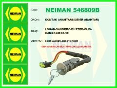 NEIMAN 546809B KONTAK ANAHTARI LOGAN-SANDERO-DUSTER-CLIO-KANGO-MEGANEKONTAK ANAHTARI DEMİR ANAHTAR