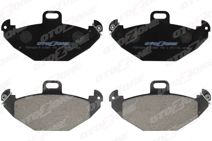 OTOZONE FDA1004-R ARKA FREN BALATASI RENAULT LAGUNA 93>01 ESPACE III 96>00 1.6 1.8 1.9dCi 2.0 16V 2.2 3.0