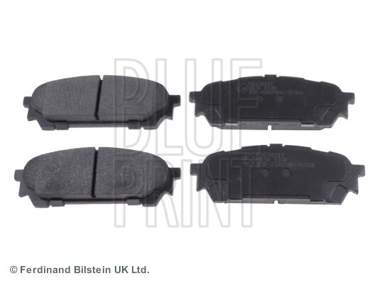 BLUEPRINT ADS74231 ARKA FREN BALATA SUBARU FORESTER 2.0L EJ204 EJ205 SG5 02-08 / IMPREZA 2.0L EJ201 EJ204 EJ205 GG9 GGA 00-08