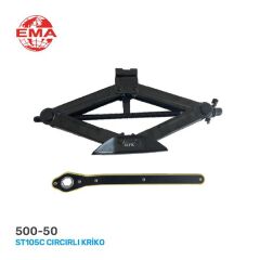 EMA 500-50 ST105C ARABA KRİKOSU CIRCIR KOLLU MAKAS TİPLİ / AKORDİYON DAR TABAN