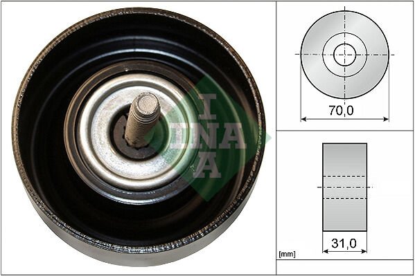 INA 532061410 ALTERNATÖR V KAYIŞ GERGİ RULMANI ASTRA J-INSIGNIA A-ANTARA-CAPTIVA 2.0 T A20NFT-B20NFT-A20NHT