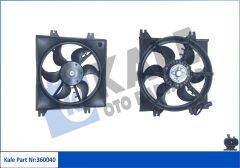 KALE 360040 FAN GRUBU HYUNDAI ACCENT II 1.3 1.5 1.6 1.5CRDI 00-05- 12V