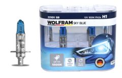 WOLFRAM 22101 SB AMPUL 12V H1 100 P14.5s SKY BLUE BEYAZ IŞIK