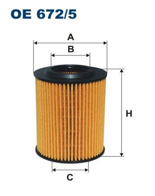 FILTRON OE672.5 YAG FILTRESI BMW N13 F20 F21 F30 F31 F35