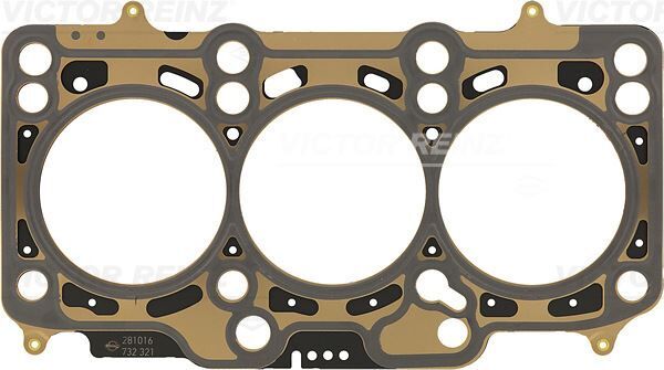 V.REINZ 613782020 SİLİNDİR KAPAK CONTASI VW-SKODA-SEAT-10> CFWA 1.2 TDİ 3 KERTİK KALINLIK: 1.71mm