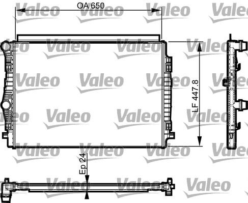 VALEO 735559 RADYATÖR Golf 7/ A3