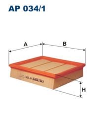 FILTRON FILT AP 034/1 W169-W245 HAVA FILTRESI E612L