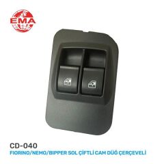 EMA CD-040 CAM AÇMA DÜĞMESİ ANAHTARI SOL PEUGEOT BİPPER CITROEN NEMO FIAT FIORINO 08> ÇİFTLİ-ÇERÇEVELİ