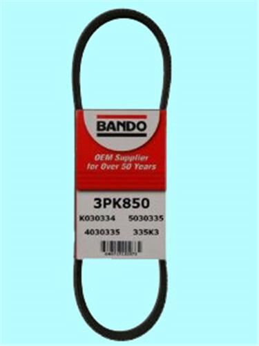 BANDO 3PK0850 KANALLI KAYIŞ NISSAN TOYOTA YARIS 1.3 16V 99-05 38353