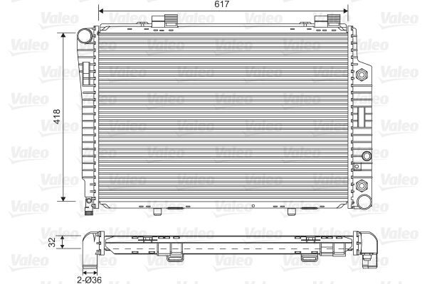 VALEO 731805 MOTOR SU RADYATORU MERCEDES W202 S202 C208 R170