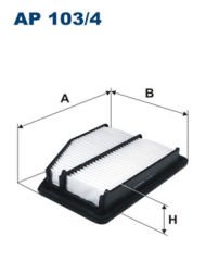 FILTRON FILT AP 103/4 CIVIC (FB) HAVA FILTRESI .