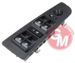 GUA 41696 CAM ANAHTARI GRUBU ÖN SOL DIŞ DİKİZ AYNA KUMADASI İLE FİAT LINEA ÇERÇEVELİ