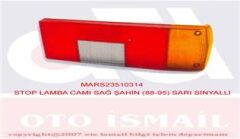 MARS 510314 STOP LAMBA CAMI SAG SAHIN 88-95 SARI SINYALLI