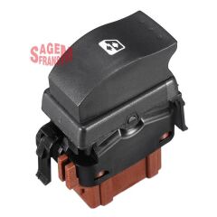 SAGEM 500321 CAM AÇMA DÜĞMESİ TRAFIC II - MASTER - VİVARO ÖN SAĞ KAHVE 6 FİŞ TEKLİ