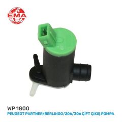 EMA WP1800 CAM SU FİSKİYE POMPASI ÇİFT ÇIKIŞ PARTNER-BERLINGO-P206-P306-SAXO