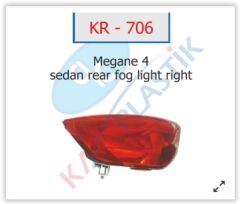 KAYA KR706 ARKA SİS FAR LAMBASI SAĞ MGN 4 SEDAN MODEL