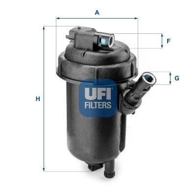 UFI 5515200 YAKIT FİLTRESİ ASTRA H-ZAFIRA 1.9 CDTI 05 > OE