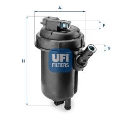 UFI 5515200 YAKIT FİLTRESİ ASTRA H-ZAFIRA 1.9 CDTI 05 > OE