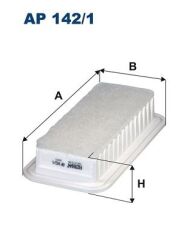 HAVA FİLTRESİ TOYOTA YARIS 1.3L 2SZ-FE SCP12 99-05 1.0L 1SZ-FE SCP10 99-05 1.0L 1KR-FE KSP90 06-11 / DAIHATSU SIRION 1.0L 1KR-FE M300 05-> / P107 05> C1 05> 1.0L