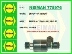 NEIMAN 778976 ENJEKTOR MEMESİ TEMPRA - TIPO 1.6 MPİ 6 DELİK