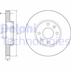 DELPHI BG4459C ÖN FREN AYNASI RENAULT CLIO IV 12> SYMBOL III 14> ZOE 12> EXPRESS 19> KANGOO 08> CLIO V 19> LOGAN II 14> DOKKER 12> LODY 12> NISSAN MICRA V 18> MERCEDES CITAN 12>21 258x22x 4DELİK