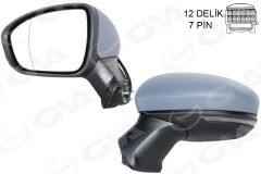 GVA 1014823 DIŞ AYNA SOL ELEKTRİKLİ ASTARLI KAPAKLI ISITMALI RENAULT CAPTUR II 20>