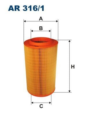 FILTRON AR316.1 HAVA FİLTRESİ JUMPER 2.2HDI-3.0HDI 06- -DUCATO 2.0D-2.2D-2.3D-3.0D 06- -BOXER 2.2HDI-3.0HDI 06-