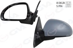 GVA 1091149 DIŞ DİKİZ AYNA SOL ELEKTRİKLİ ISITMALI ASTARLI KÖR NOKTALI KIA CEED 5 KAPI 06-09