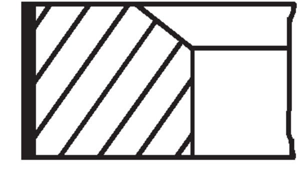 MAHLE 039RS101000N0 SEGMAN SETI 2.7> DISCOVERY 3 L319 2.7> DISCOVERY 4 L319 3.6> R.R 3 VOGUE L322 3.6> R.R SPORT I L320 JAGUAR S-TYPE II X200 2.7 D XF I X250 2.7 D XJ X350-X358