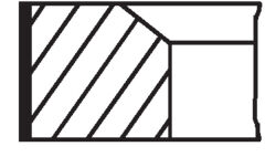 MAHLE 039RS101000N0 SEGMAN SETI 2.7> DISCOVERY 3 L319 2.7> DISCOVERY 4 L319 3.6> R.R 3 VOGUE L322 3.6> R.R SPORT I L320 JAGUAR S-TYPE II X200 2.7 D XF I X250 2.7 D XJ X350-X358