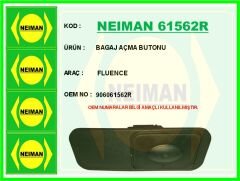 NEIMAN 61562R BAGAJ AÇMA BUTONU FLUENCE