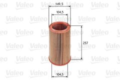 VALEO 585639 HAVA FİLTRESİ ALFA ROMEO 156 00> 1.6-1.8-1.9JTD-2.0-3.2