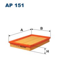 FILTRON FILT AP 151 FIESTA/PUMA/MAZDA HAVA FILTRESI 1004509 /1E00-13-Z40/F02Z9601