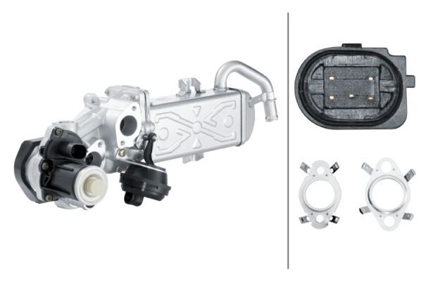 HELLA 6NU358167001 EGR VALFİ SOĞUTUCU CADDY-JETTA-GOLF6-PASSAT-SUPERB-OCTAVIA-A3-LEON 09>1.6TDI CAYA-B-C-D