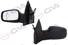 GVA 1014143 DIŞ DİKİZ AYNASI SOL RENAULT CLIO III 05> MEKANİK ASFERİK 2 FİŞ VM-6136AL 2 FİŞ VM-6136AL