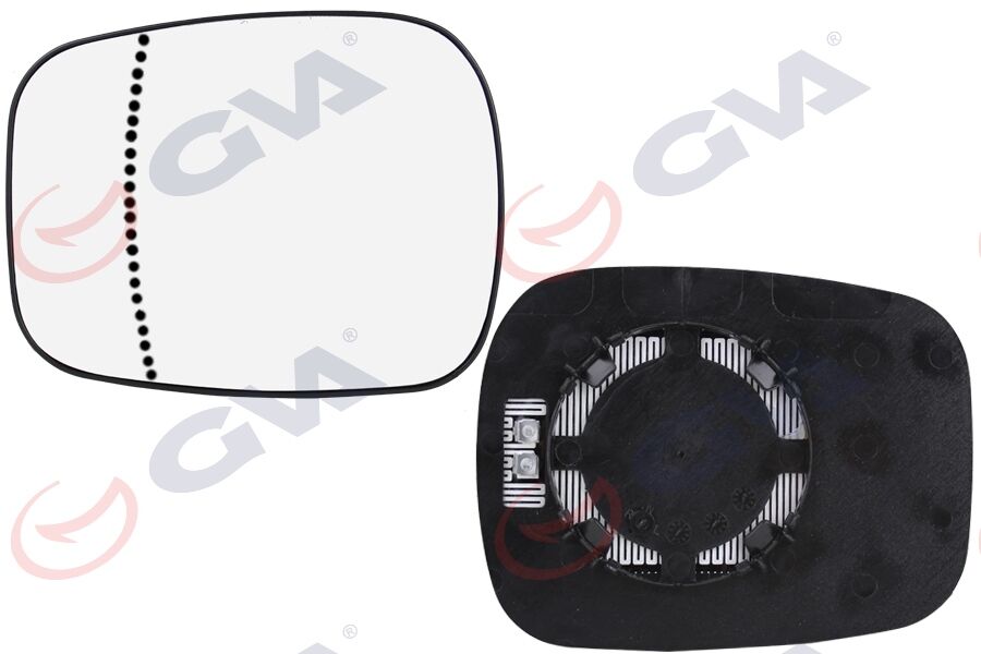 GVA 1116002 AYNA CAMI SAĞ/SOL KANGOO 02-07 ISITMALI ASFERİK VM-132NAGH