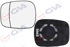 GVA 1116002 AYNA CAMI SAĞ/SOL KANGOO 02-07 ISITMALI ASFERİK VM-132NAGH