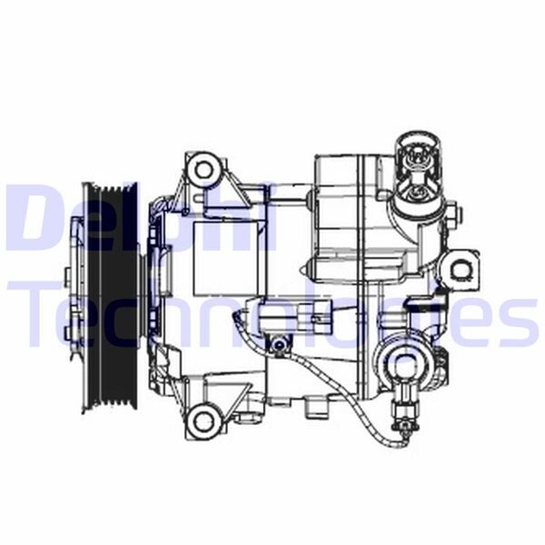 DELPHI TSP0155948 KLİMA KOMPRESÖRÜ ASTRA J P10 1.6 68 10-15 INSIGNIA A G09 1.6 CRUZE 09> 68 08-17 A16XER