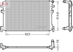 DENSO DRM02048 RADYATÖR. MOTOR SOĞUTMASI