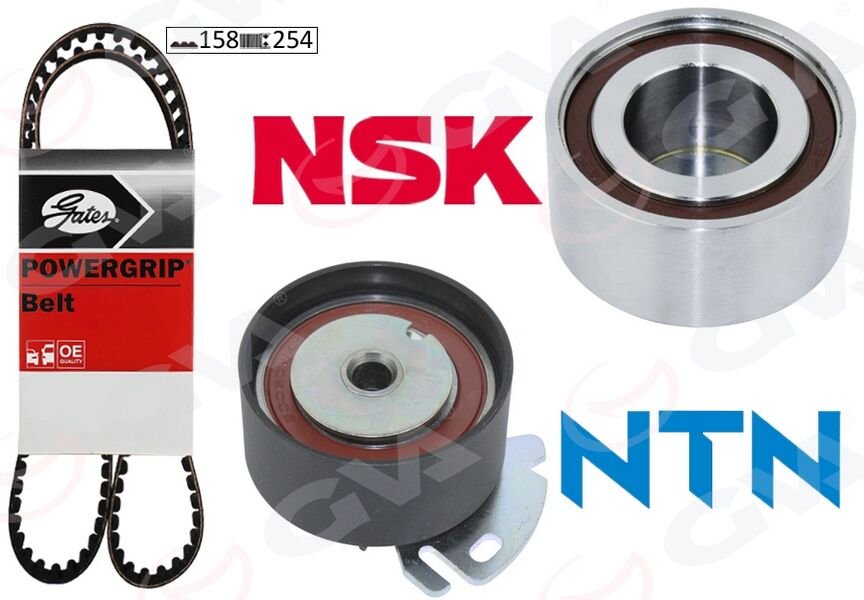 GVA 59T2140G EKSANTRİK GERGİ KİTİ 158x254 BRAVA 95-01 -DOBLO 01- -PALIO-ALBEA 96- -MAREA 97-02 1.6 K015432XS