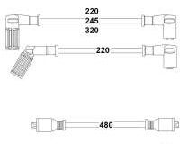 HELLUX HBK.3165 BUJİ BOBİN KABLOSU DKŞ S-SL-SLX-UNO-TMPR-TIPO 1.4-1.6 8V DÜZ MOTOR