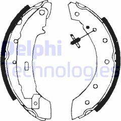 DELPHI LS1717 ARKA FREN BALATASI PABUÇ PEUGEOT P106 96>04 P206 98>12 P306 93>02 CITROEN SAXO 96>04 XSARA 97>05 Z X 92>98 RENAULT CLIO II-SYMBOL-THALIA-LGN-TWNG-LOGAN 04>SANDERO 08>