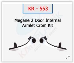 KAYA KR553 ÖN KAPI İÇ ÇEKME KOLU MGN II KROM 06 >