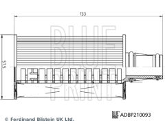 BLUEPRINT ADBP210093 YAG FILTRESI LAND ROVER 306DT 306PT DEFENDER L663 RANGE ROVER L405 L494 L560