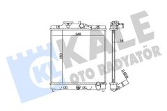 KALE 368900 RADYATÖR CIVIC V-VI-CRX III AL/PL/BRZ 350x348x17