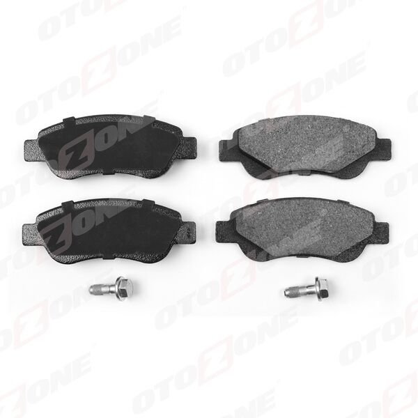 OTOZONE FDO4042-R ÖN BALATA P107 06/05 > P108 14 >C1 1.0 1.4HDİ 6.05 > 1.0 1.2VTİ 14 > TOYOTA AYGO 1.0 1.4 HDİ 7.05 > civata takımlı