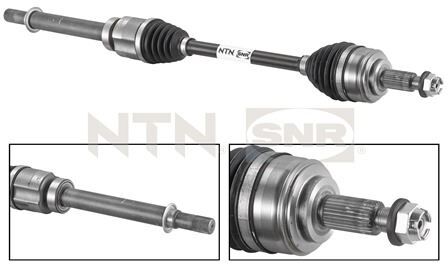 SNR DK55058 SAG ON AKS RENAULT KANGOO II 08> KANGOO III 19> 1.5dCi 1.6
