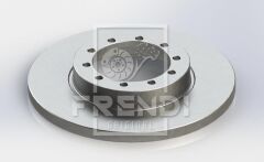 FRENDI 13529 FREN DİSKİ ARKA FORD TRANSİT 06> 3.2 TDCİ ÇİFT TEKER