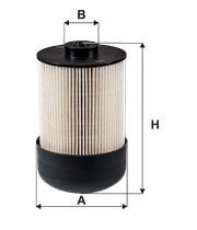 FILTRON FILT PE 815/8 MASTER III/TRAFIC III/NAVARA D23/MB 447 YAKIT FILTRESI MAZOT FILTRESI (eleman)